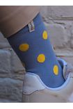 Grey/Navy Blue Challi Alpaca Socks