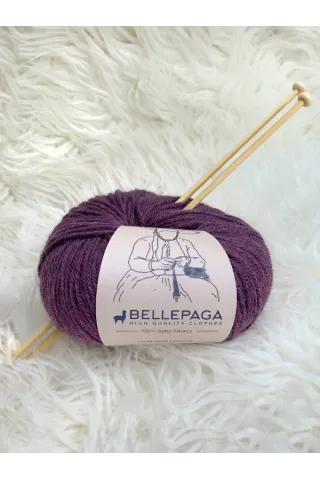 Purple wool ball