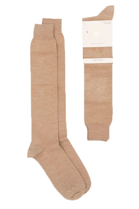 White Pitana Alpaca Socks