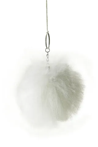 Sleutelhanger in alpacabont