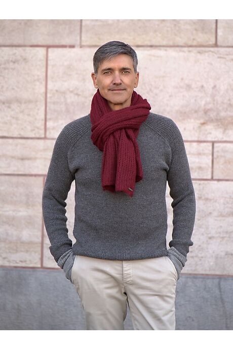 Royal Blue Apocuna Alpaca Scarf