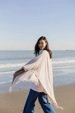 Poncho Alpaga Warmi antracite