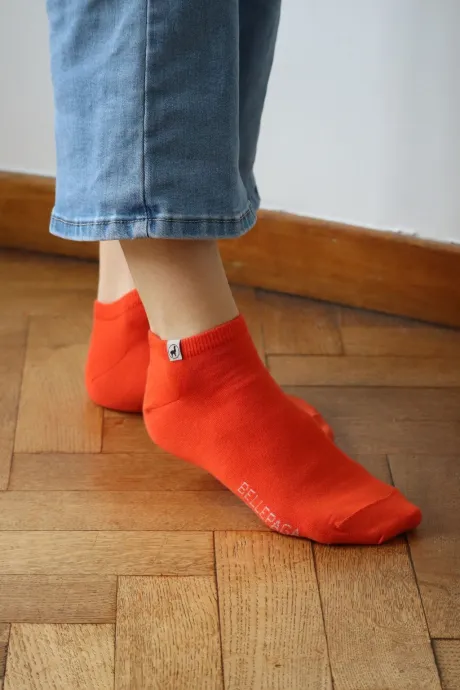 Inca Pima Socquette orange