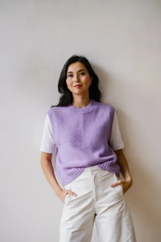 Chompa | Weiche und elegante Ärmelloser Pullover