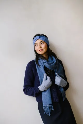alpaca wool headband