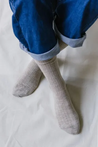 Kanchi | Weiche und glänzende Premium-Socken