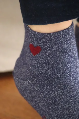 Sunqu Lurex | Weiche und glänzende Premium-Sneakersocken