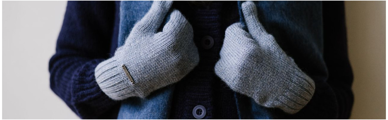 Alpaka-Handschuhe für Frauen