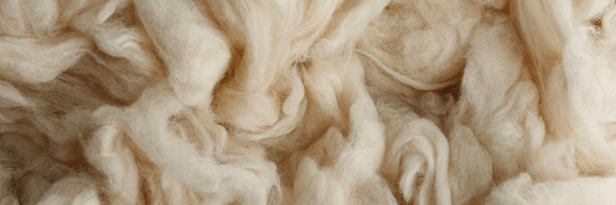 white alpaca wool