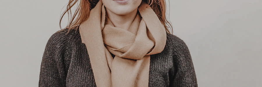 beige scarf