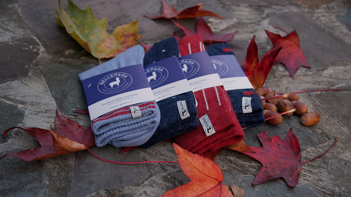 Socken Herbst BellePaga