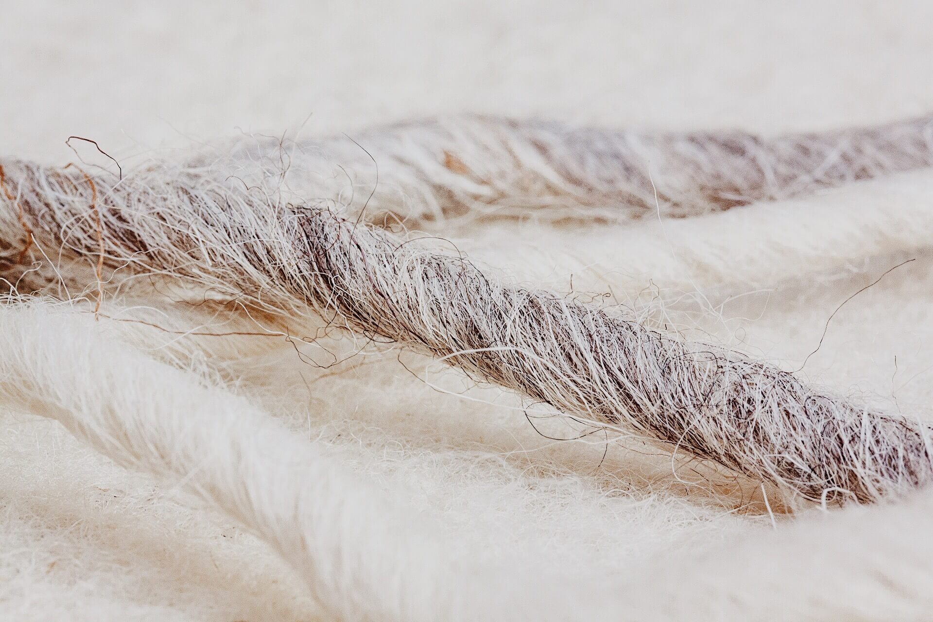 Fil laine alpaga écharpe tricotée