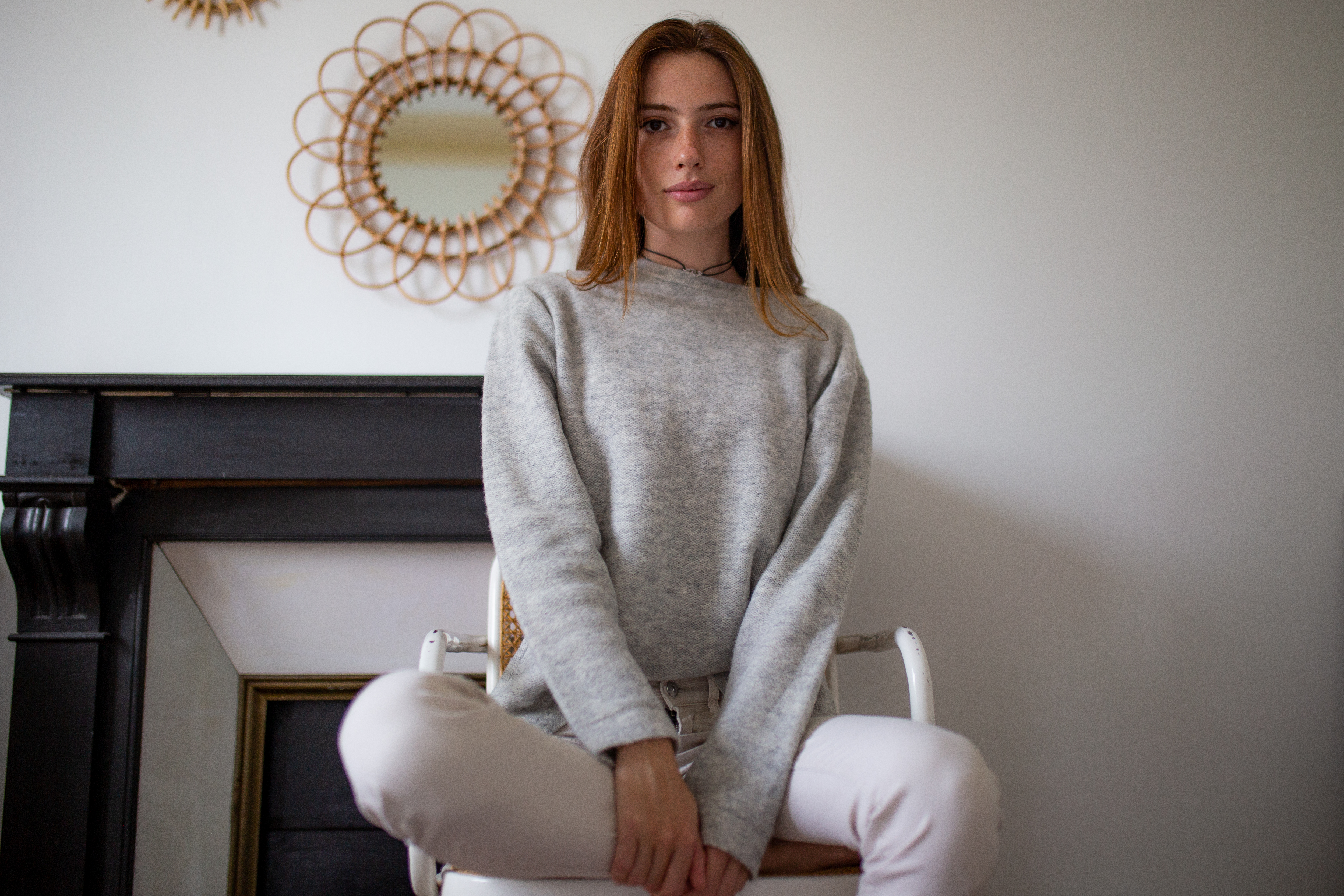 Damen Pullover Alpaka