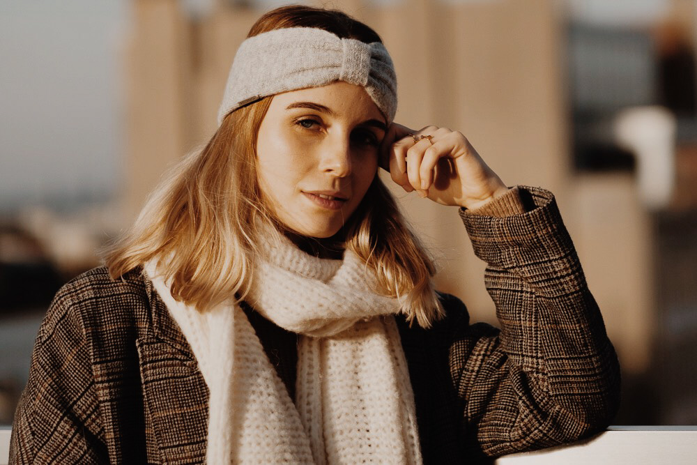 women's hat and scarf - BellePaga