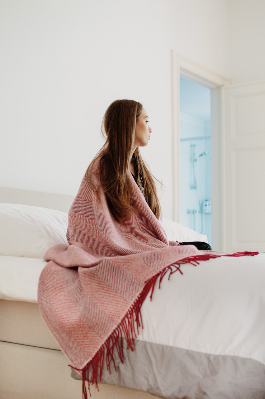 red blanket