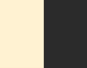 Gris anthracite/Crème